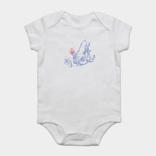 Sea Monster's Day Off Baby Bodysuit